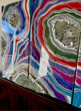 Load image into Gallery viewer, Resin Geode | Wall Art | Geode