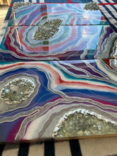 Load image into Gallery viewer, Resin Geode | Wall Art | Geode