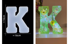 Load image into Gallery viewer, Alphabet Molds | Moulds | Resin Moulds | Resin Alphabet Molds | Large Alphabet Molds
