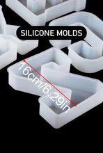 Load image into Gallery viewer, Alphabet Molds | Moulds | Resin Moulds | Resin Alphabet Molds | Large Alphabet Molds