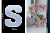 Load image into Gallery viewer, Alphabet Molds | Moulds | Resin Moulds | Resin Alphabet Molds | Large Alphabet Molds