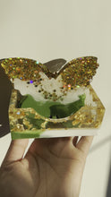 Load and play video in Gallery viewer, Resin Coasters | Butterfly Coasters
